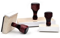 Rubber Stamp 1" Width